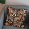 2D Colorful Leopard-Print Pillow For Decor Pattern Cushion Cover Suitable For Sofa Bedroom Car Pillow Cover