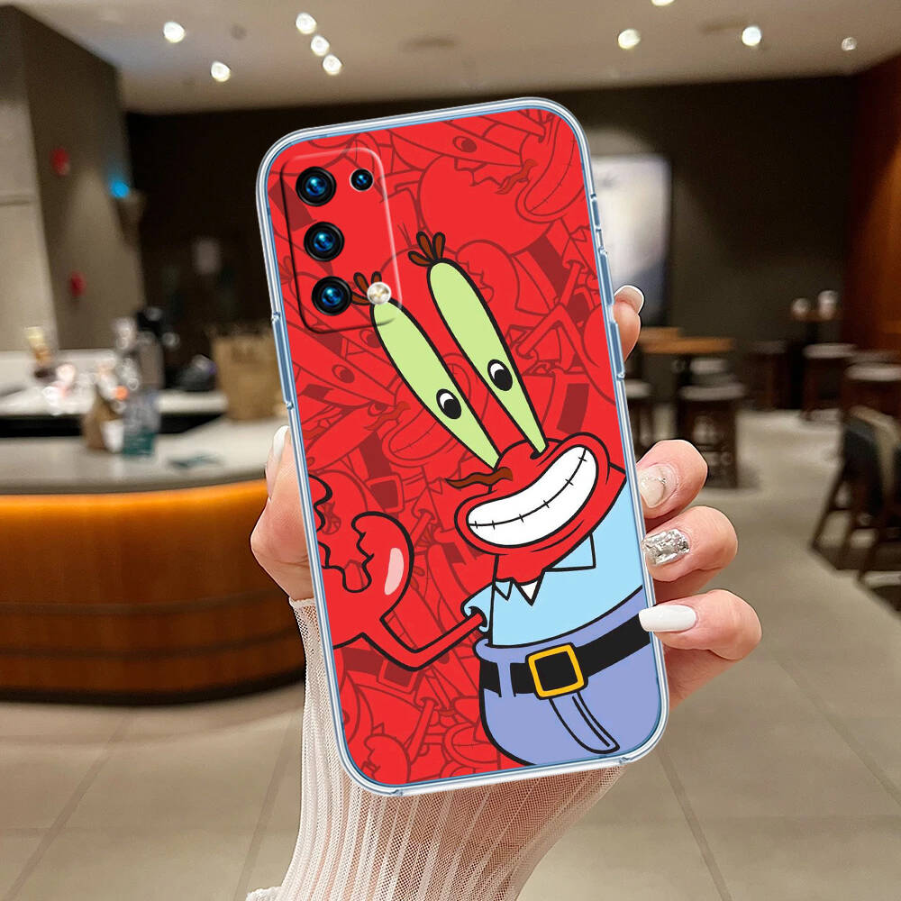 SpongeBob Case for Motorola G10 G20 G04 E30 E40 E22 E20 E13 E15 G22 G23 G05 G75 G35 G55 E22S E7 G6 G7 G8 G9 Plus Power Play