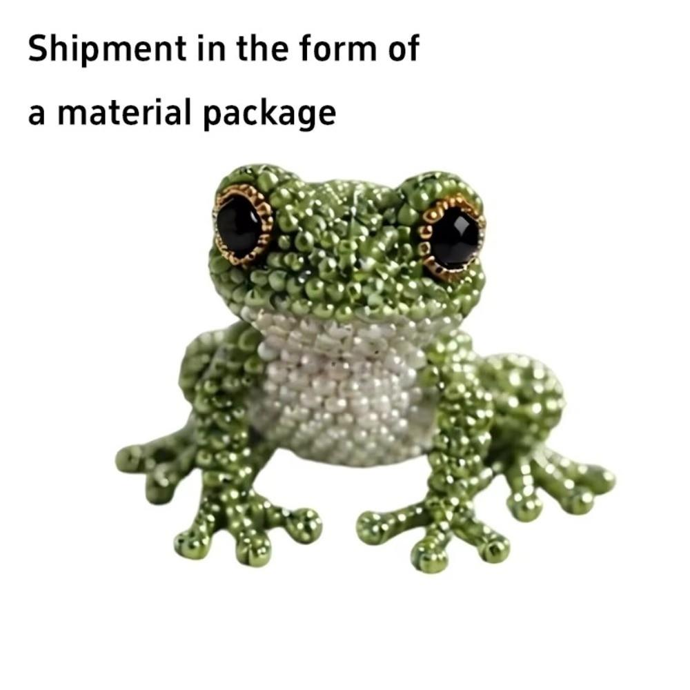 Craft Bead Weaving Kit Animal Shape 3D Beaded Ornament Set Creative DIY Bead Craft Kit Home Decor 11