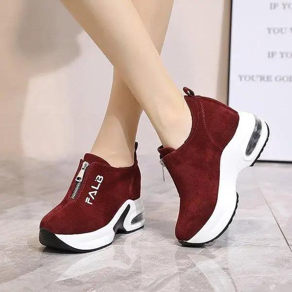 Fashion Women's Sneakers with Platform Womens Shoes Casual Woman Wedge Basket 2025 Shoes Tennis Female Thick Woman's Summer Trainers