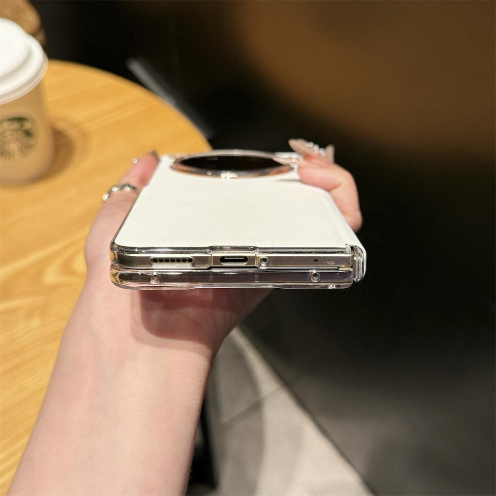 For OPPO Find N6 Case Luxury Hard PU Carbon Fiber Skin Protective Back Cover Case For OPPO Find N6 N 6 Phone Shell