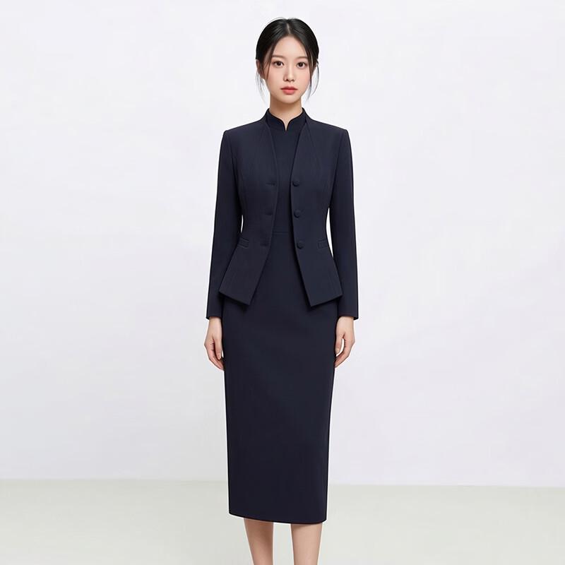 Conjunto de Vestido Traje Cheongsam Retro Estilo Chino Nuevo para Mujer Treloman