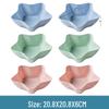 ZISIZ European Style Plastic Fruit Bowl