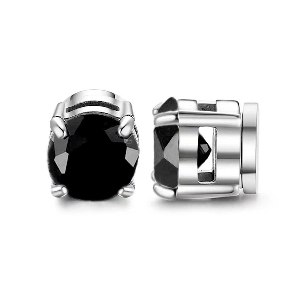 Magnetische Zirkonia Stecker Ohrclips für nicht durchstochene Ohren