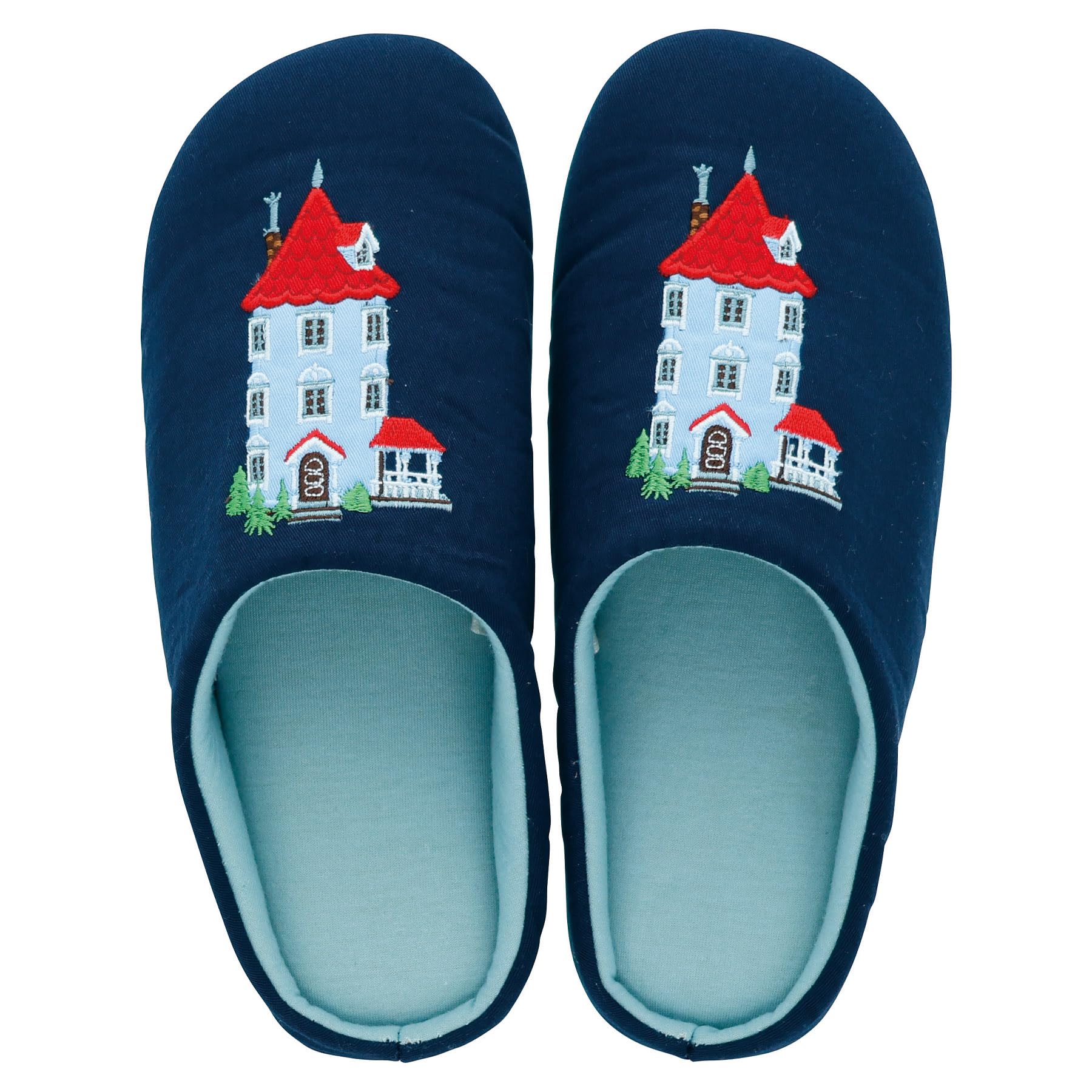

Marushin Moomin Slippers with Applique House Perfect for or as a Gift Design, Mother s Day, Birthdays, (1445027700)