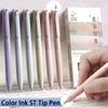 Morandi Color Gel Pen Color Ink Writing Tools Fashion Signing Pen  School Office