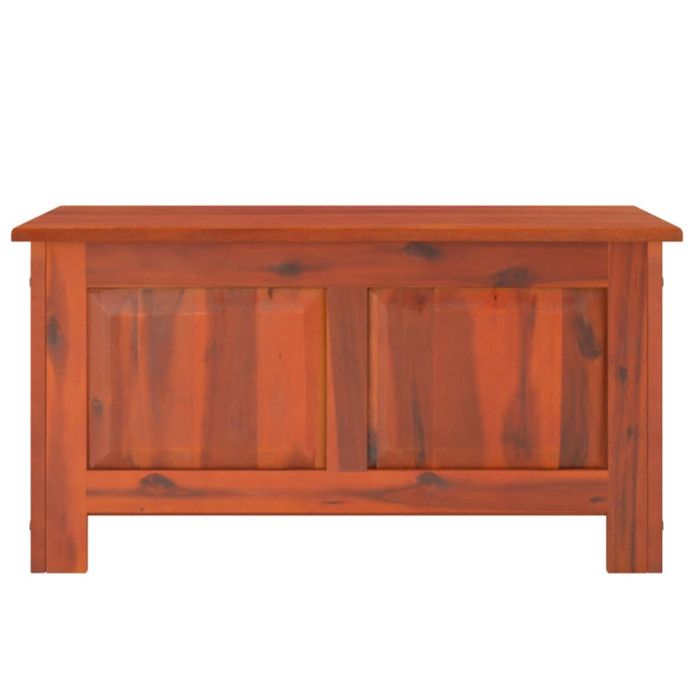 VidaXL Coffre de Rangement avec Couvercle, Boîte à Jouets, Armoire de Rangement, Organisateur de Salon Couloir, Marron Bois 364915