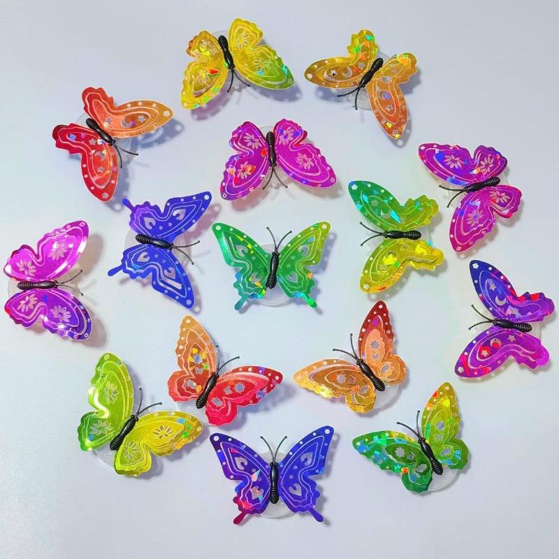 

1pcs 3D LED Butterfly Night Light Wall Stickers for Kids Birthday & Nursery Room Decoration laser