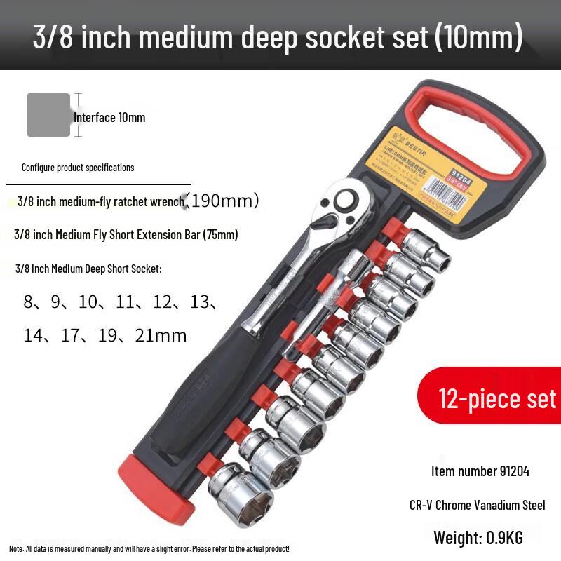 Eagle's Mark Ratchet Socket Wrench Set