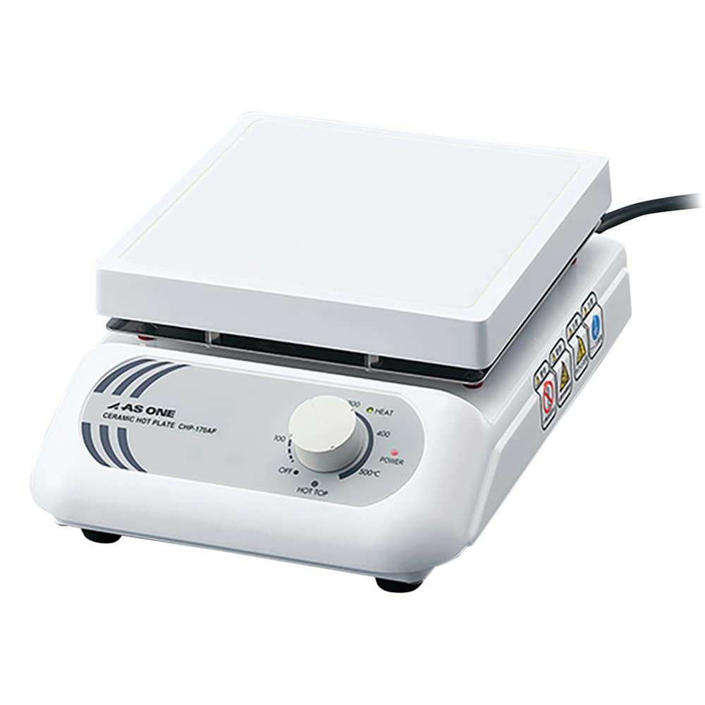 

AS ONE Ceramic Hot Plate (Analog Type) 550℃ 175×178mm /1-9386-31
