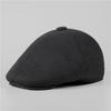 Hat Men's Winter Ear Protection Cap Grandpa Fleece Autumn and Winter Old Warm