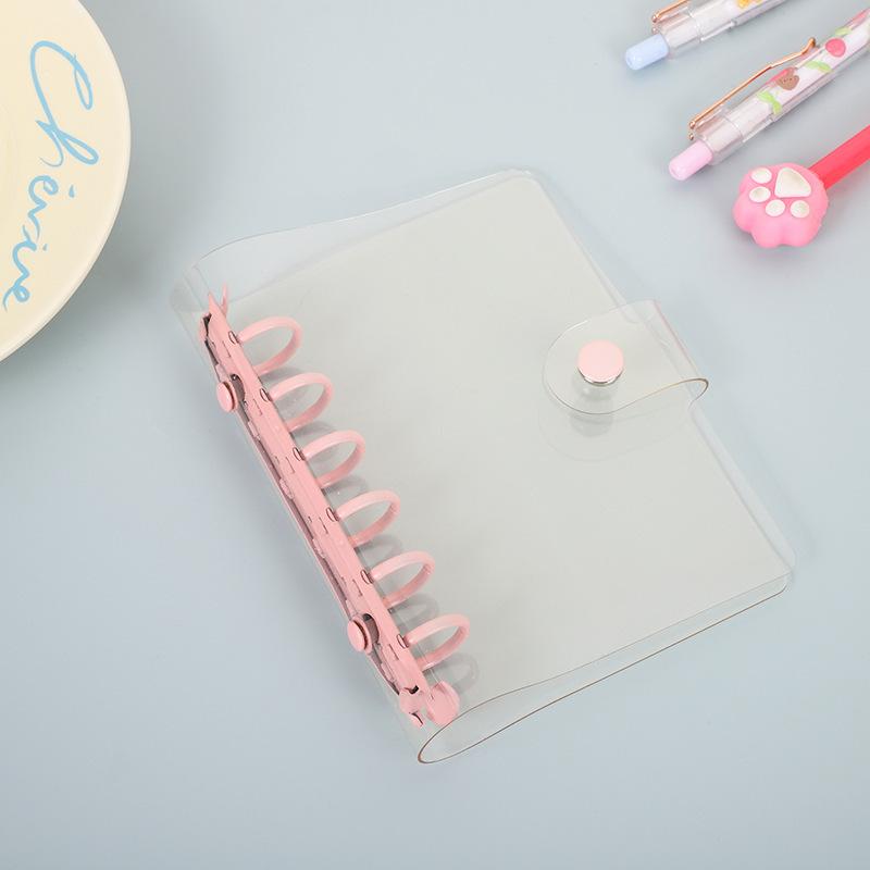 A7 Colorful DIY Binder Photocards Collect Loose Leaf Notebook Refill Spiral Binder Inner Page Diary Agenda Planne