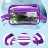 Clear Fanny Pack Waist Bag Crossbody Purse for Festival Concerts Hiking Travel