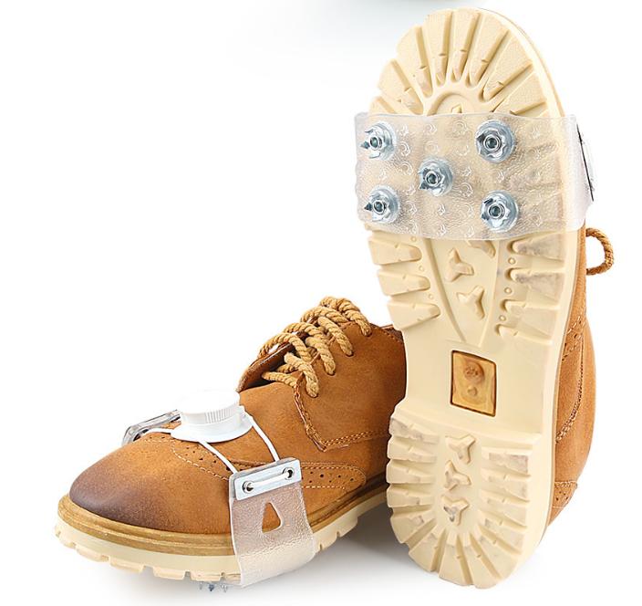 Knob Outdoor Men's And Women's Outdoor Hiking Camping Gear Silicone Nail Shoe Cover