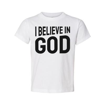 Ich Glaube An Gott Unisex Grafik T-Shirt Für Christen Und Glaubensbegeisterte Sof