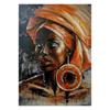 Colorful Canvas Paintings African Black Woman Graffiti Art Portrait Wall Posters Prints Abstract Girl Wall Art Pictures Decor