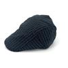 Unisex Retro Plaid Duckbill Cap: Stylish Spring/Summer Beret for Casual Wear