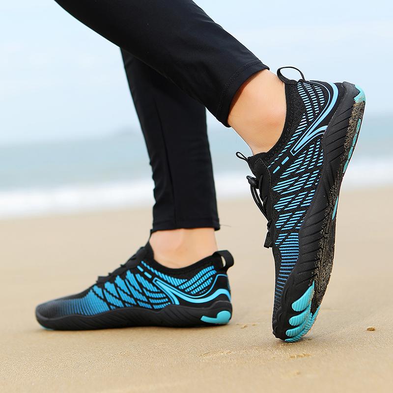 Foldable Breathable Aqua Shoes Unisex Quick Dry Barefoot Water Sneakers for Seaside Snorkeling Surfing Beach Wading Walking