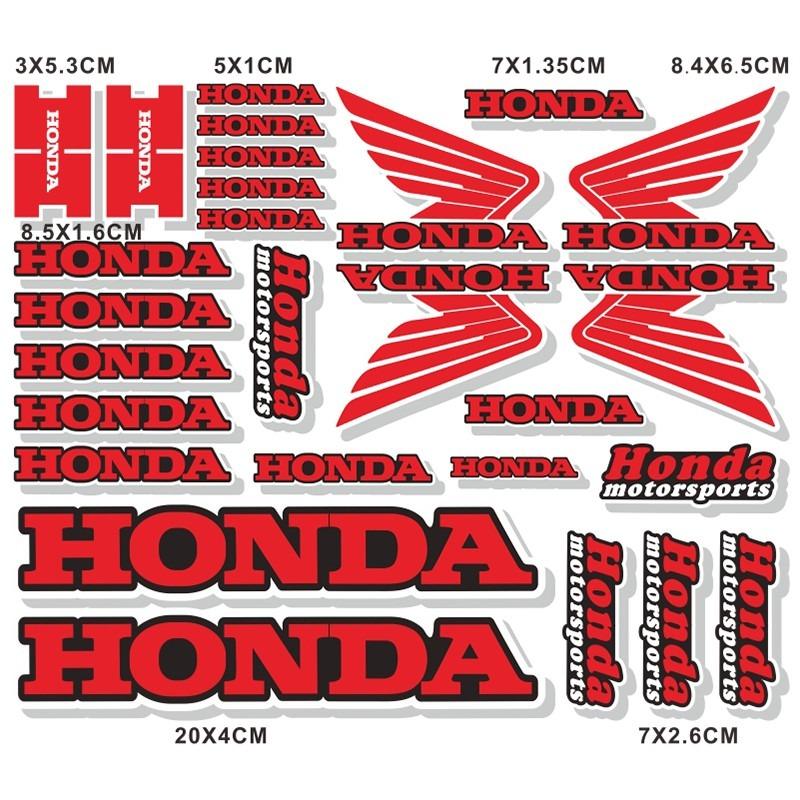 AAADF1 For Honda CB650R Sticker Motorcycle Stickers CB650R Logo Decal Waterproof