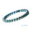 New Blue Malachite Natural Stone Bracelets Women Men Chakra Prayer Mala Buddhist Beads Bracelet Bangle Yoga Strand Charm Jewelry