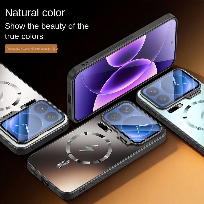 Multi-functional Metal Lens Protection Bracket Holder Case For Xiaomi 17 Ultra Mi 17 Pro Max with Lightning Magnetic Ring Cover