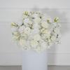 Uflower Rose Green Leaves Flower Ball Centerpieces Wedding Table Decor Luxurious Floral Arrangements for Stage Road Lead