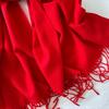 Scarf Women's Solid Color Winter New Fashion Mid Length Warm Scarf Shawl Scarf
