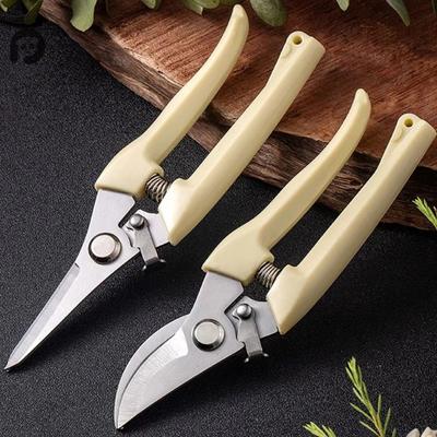 Stainless Steel Garden Scissors Branch Cutter Cutting Tool Kits Garden Grafting Tool Plant Shears Grafting Pruner
