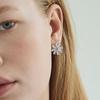 White Flower Earrings