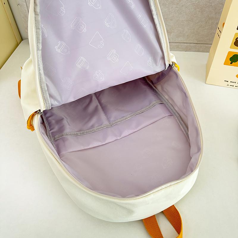 Women's Backpack Lightweight Junior High School Student Schoolbag