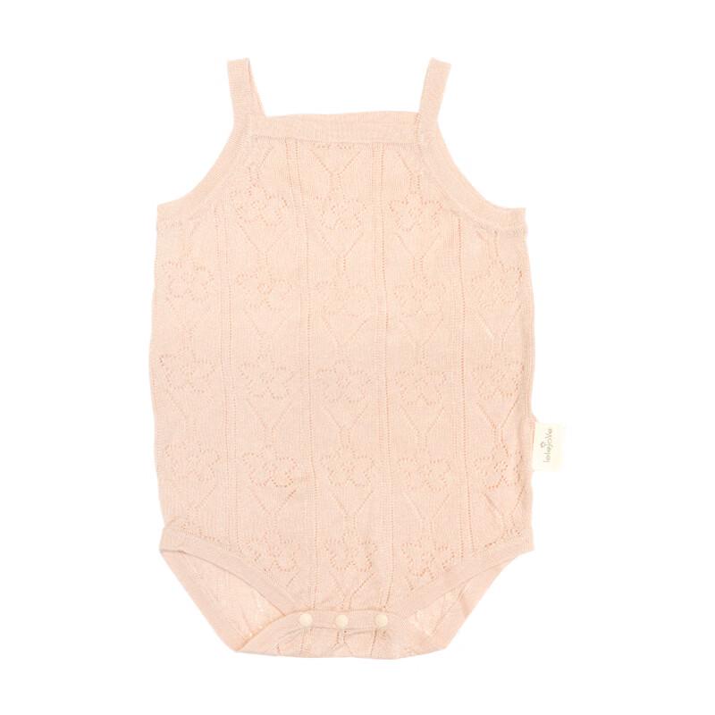 LELE JOVE Nordic Jacquard Suspender Bodysuit for Baby Girls 80cm