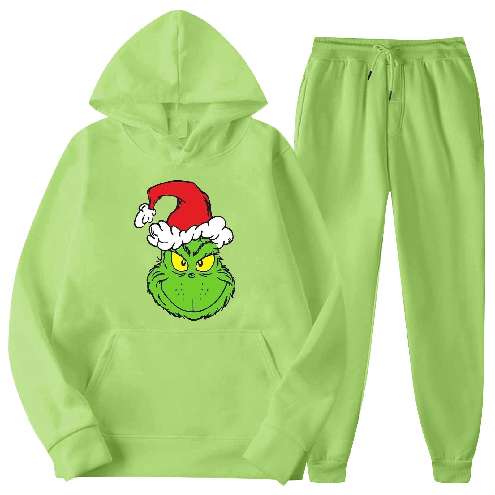 

Mens Hooded Sports Tracksuit Unisex Two-Piece Running Outfits Long Sleeve Pullover Hoodies Sweatshirt+Sweatpants Set XXXL Кіновар