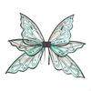 Fairy Wing Costume Dress up Photo Prop Girls Women Angel for Party Carnival 60cmx50cm Argent