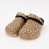 Sabots fourrés à motif léopard Femme KELARA