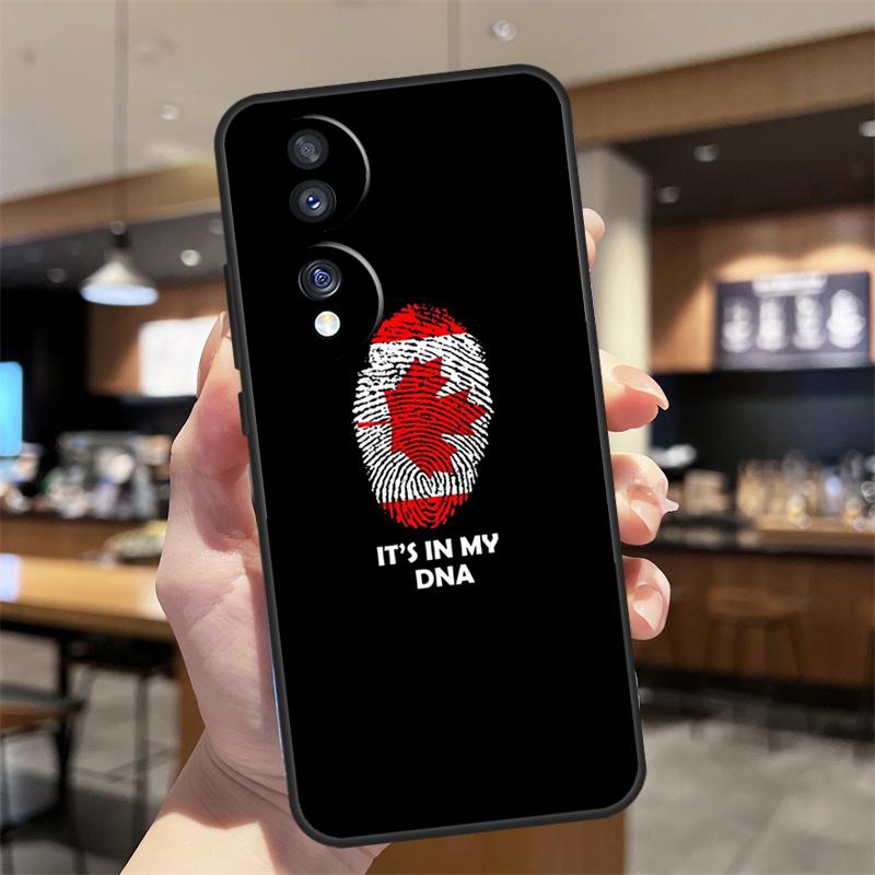 Canada Canadian Flag Case For Honor Magic 8 6 7 Pro Honor Win RT X8b X8c X9a X9b X9c X9d 70 90 200 400 Lite Cover