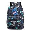 Urban Chic Disney Stitch Backpack Black Canvas Large Capacity Breathable Waterproof