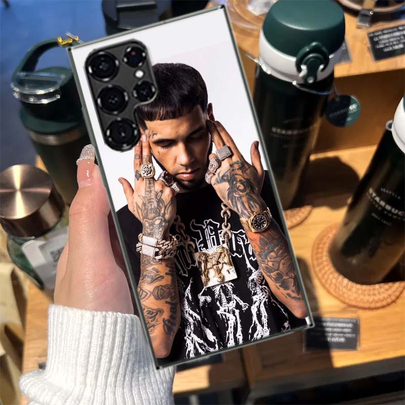 Rapper A-Anuel AA Real Cases Phone Case for Samsung Galaxy S26 Ultra S25 Edge S24 S23 FE S21 Plus S20 S22 S10 Cover TPU Capa She
