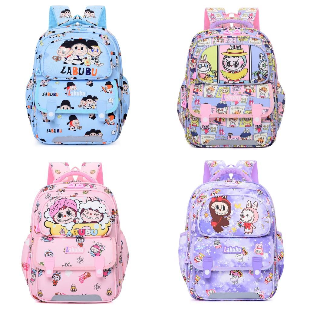 Cute Cartoon Labrador Backpack For Kids Durable Nylon School Bag For Boys And Girls