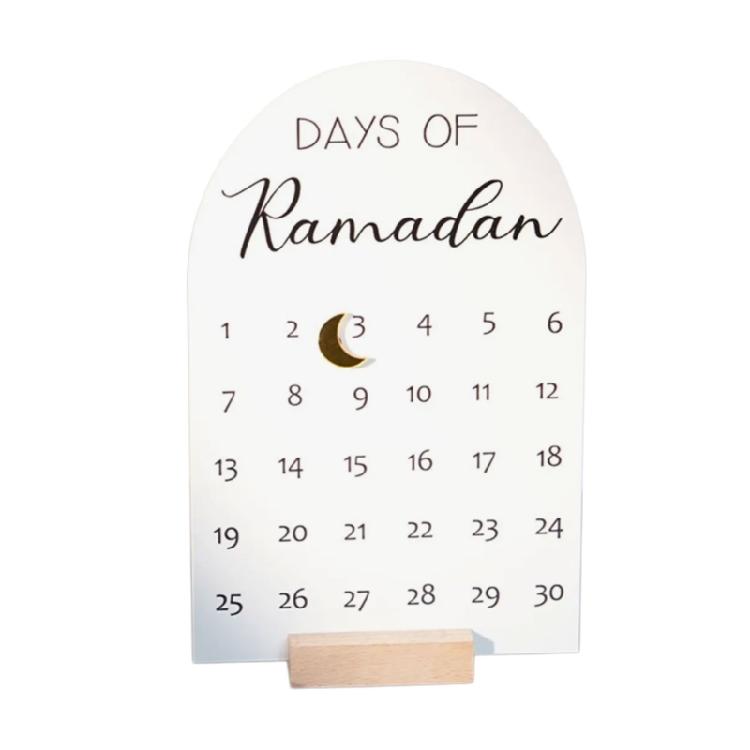 

Contemporary Acrylic Days Counting Display With Wood Base Great Anniversary Gift For New Year Celebration 1
