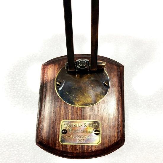 Nautical Table Decor Magnifier Clean Glass Magnifier Gift Items Brass Compaq Office