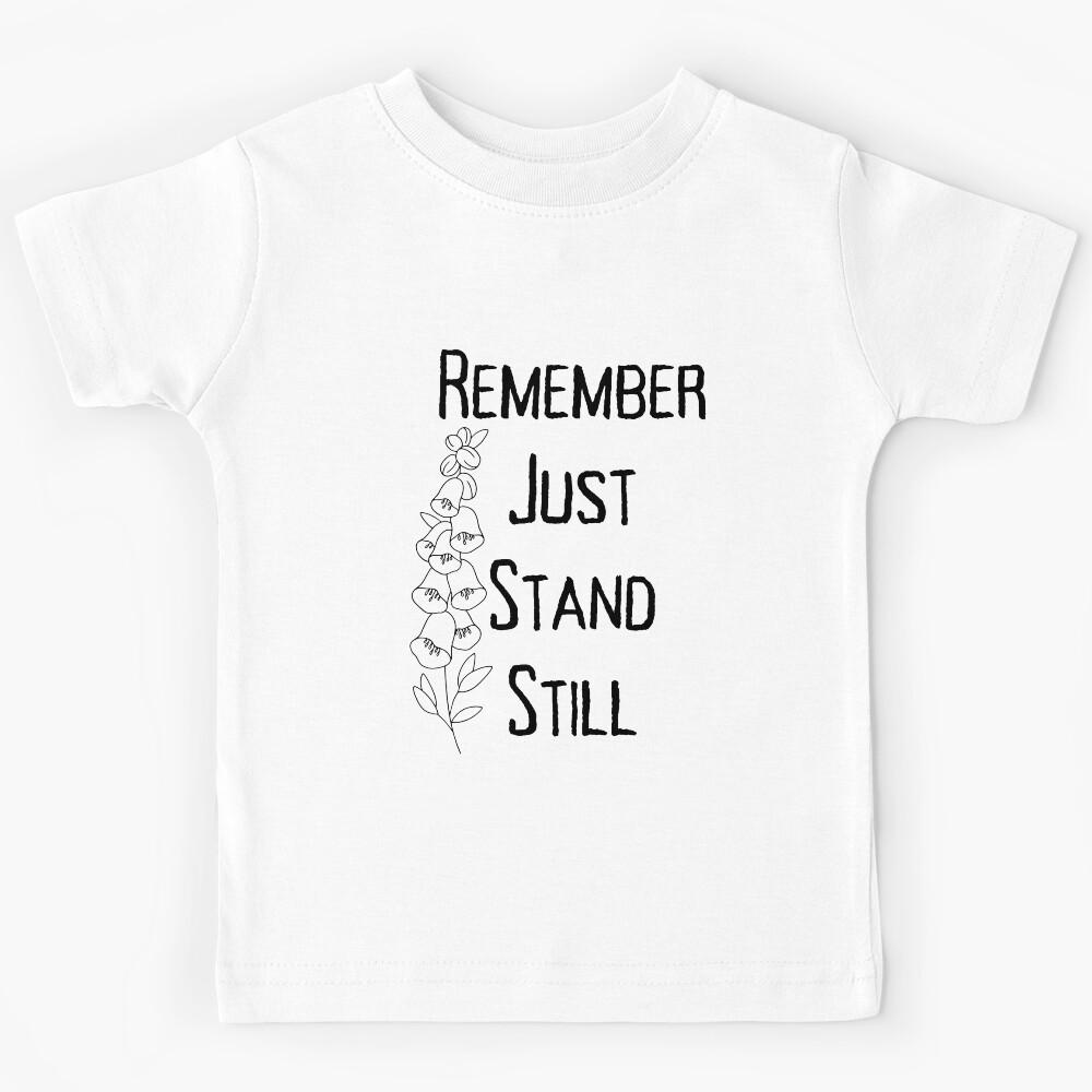 Noah (stand still) lyric image Kids T-Shirt 150