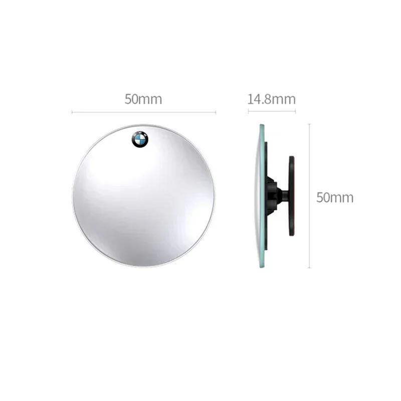 New 2025 Car For BMW 360° Rotation Car Blind Spot Mirror Wide Angle Adjustable Small Round Convex Mirror For BMW M E70 X1 E84 F4