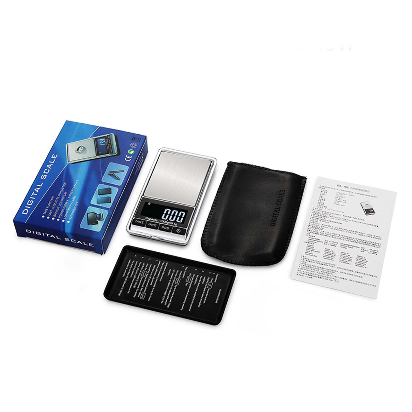 

Digital Pocket Scale 200g x 0.01g, Precision(Jewelry Scale) with Protective Cover, Auto-Off, Backlit LCD, 7 Units, Tare Function