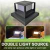 1-5Pcs Solar Post Light IP54 Waterproof Outdoor Lighting LED Column Lantern Patio Fence Pillar Lamp for Courtyard Decoration