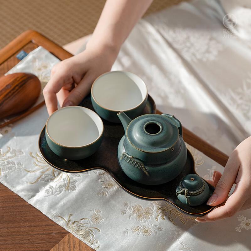 Wanqiantang Ceramic Kung Fu Tea Set