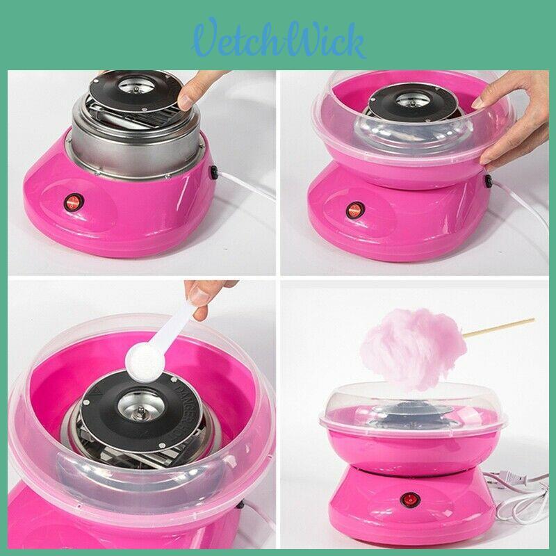 Sugar Professional Cotton Candy Floss Maker Machine Home Kids Party Sweet Gift