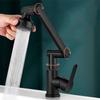 Mechanischer Arm Universeller Wasserhahn Badezimmer Küche Spritzwassergeschützter Wasserhahn Badezimmer Waschtisch Heiß- und Kaltwasserhahn Wasserhahnzubehör