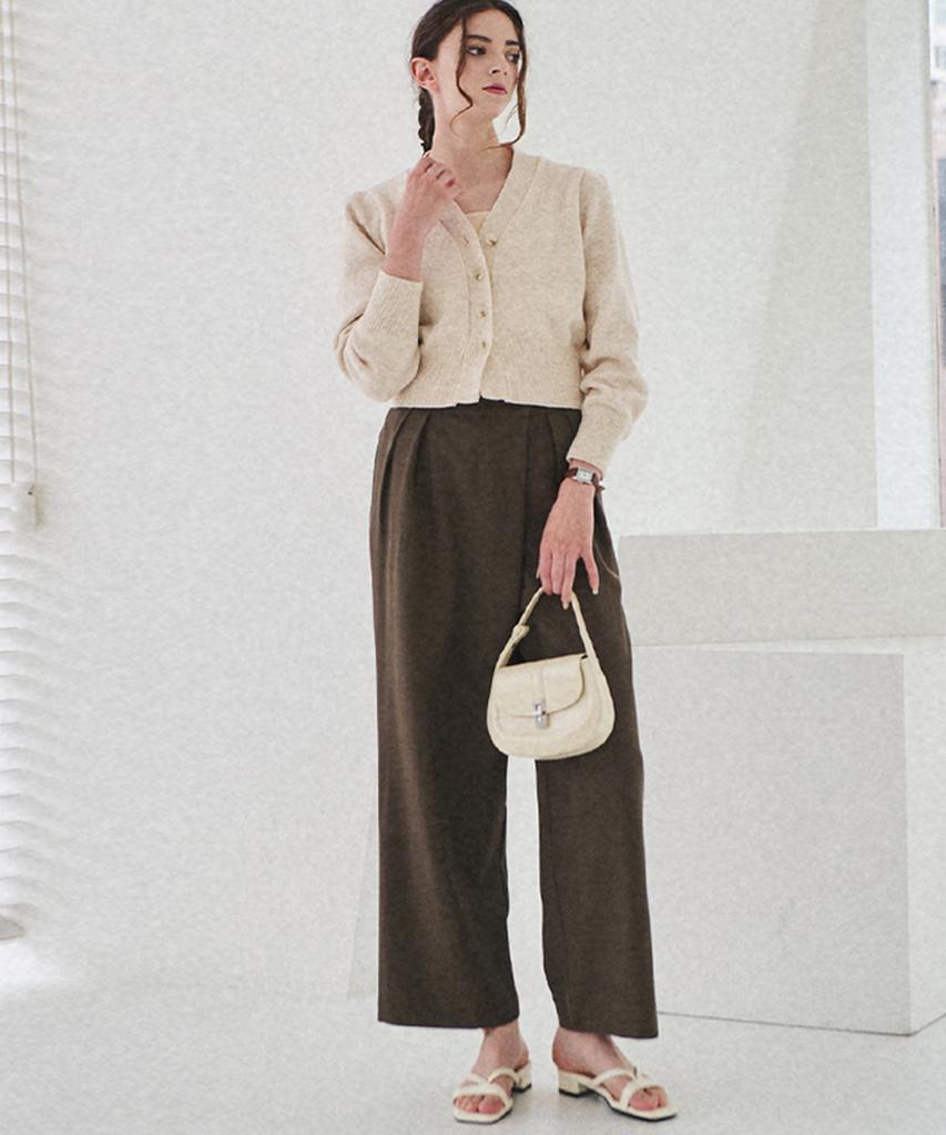 Beullangyu Chic Line Wide Slacks