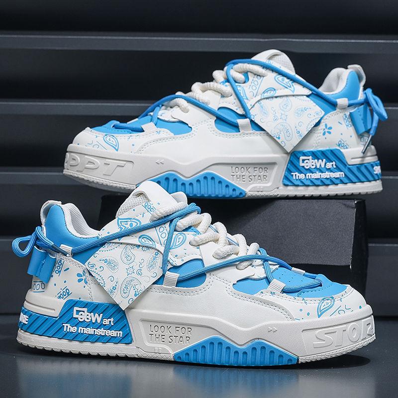 2025 New Classic Men's Sneakers Fashion Versatile Korean Edition Casual Board Shoes Breathable and Durable Sports Running Shoes