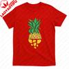 Printed T Shirt Fruit Club Clothes Pineapple Enthusiasts T Shirt Men Tops Trending Y2K Oversized Tops